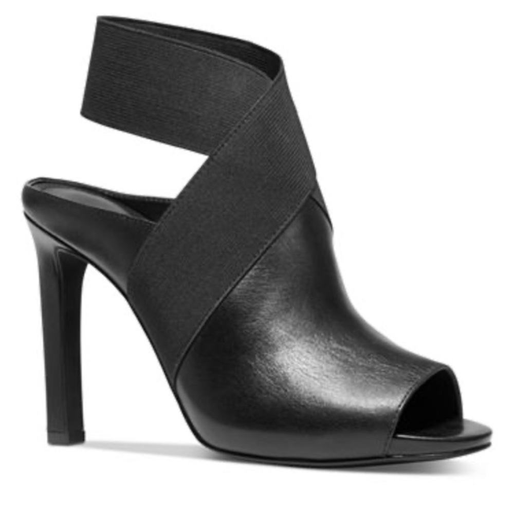 NWOB Michael Kors Ames Open Toe Booties